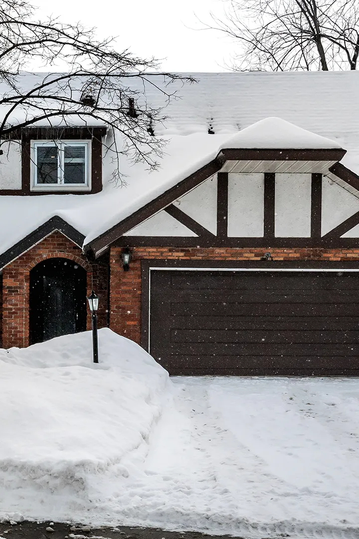 The front of a house that was inspected in Berea, OH during a home inspection