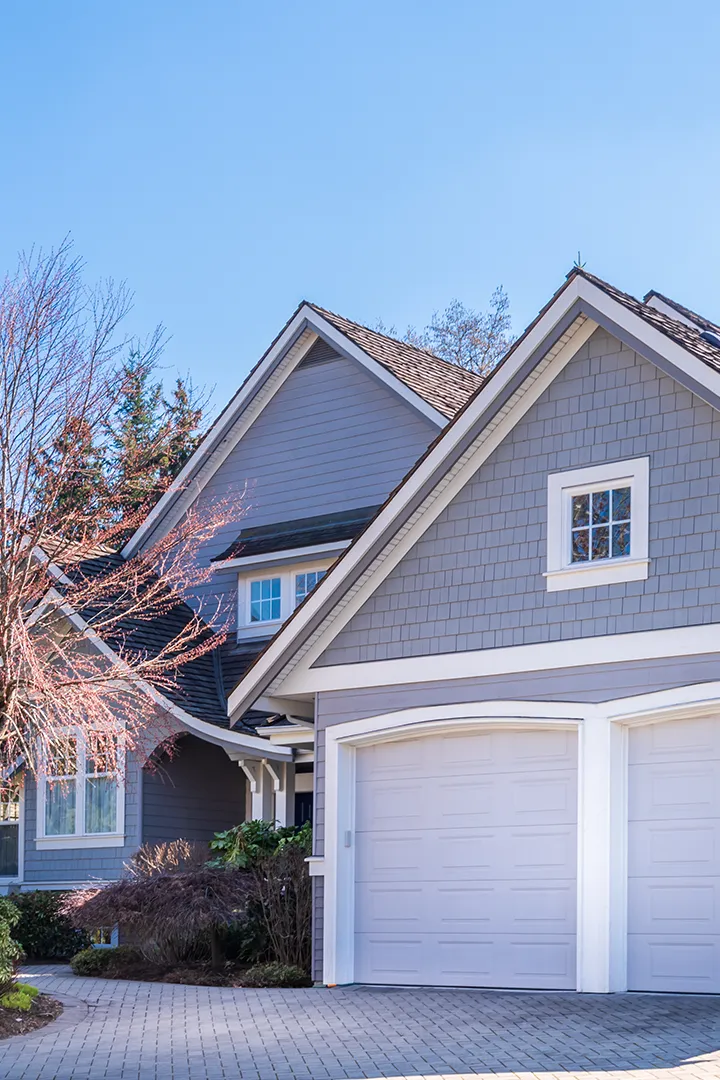 The front of a house that was inspected in Bluestone, OH during a home inspection