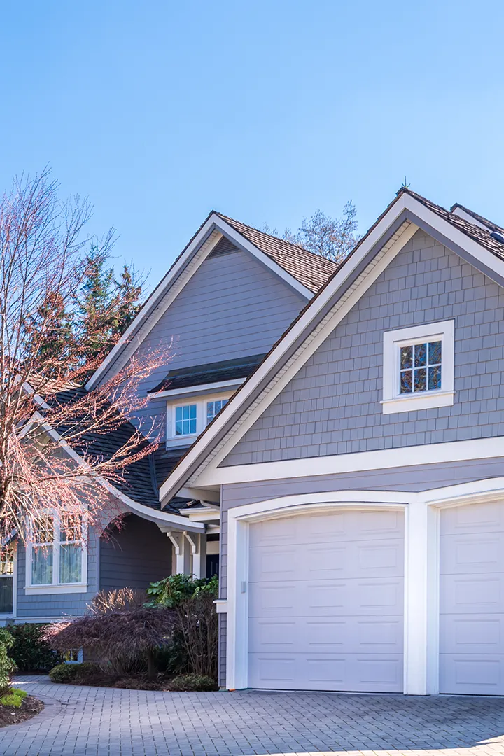The front of a house that was inspected in Copley, OH during a home inspection