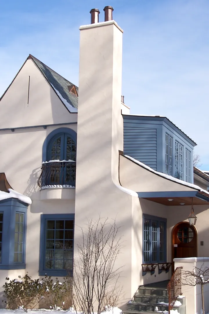 The front of a house that was inspected in Seven Hills, OH during a home inspection