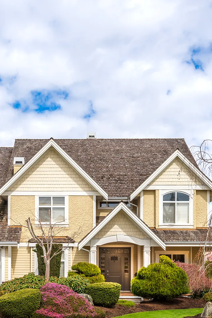 The front of a house that was inspected in South Euclid, OH during a home inspection