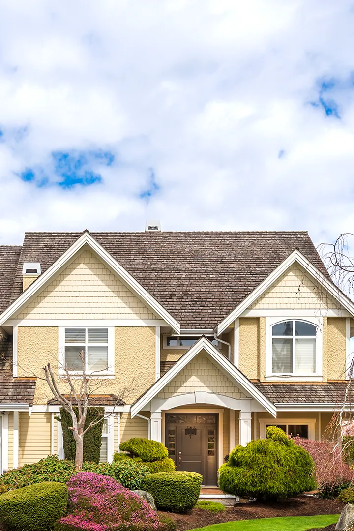 The front of a house that was inspected in Willowick, OH during a home inspection