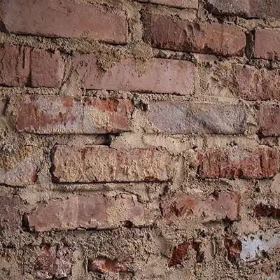 A Brick foundation in Brook Park